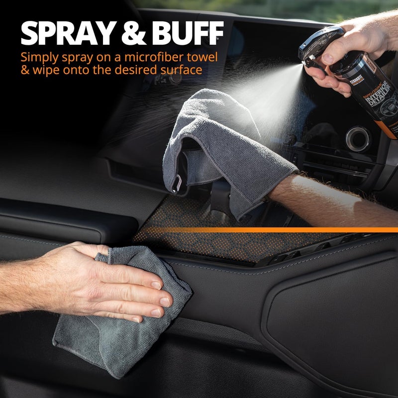 CERAKOTE Rapid Ceramic Interior Detailer and Protectant (28 fl oz.) – Quick and Easy – Multi-Surface Safe – Interior Car Cleaner Spray – Dry to the Touch – Clean and Protect Your Car, Truck, or SUV - Image 3
